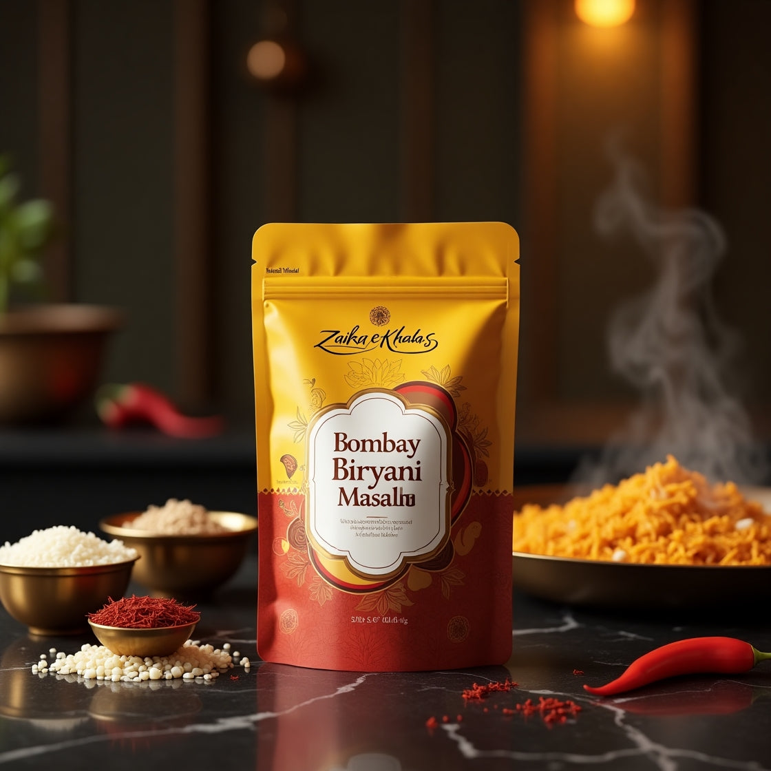 Zaika-e-Khaas Bombay Biryani Masala – Royal Aroma, Authentic Taste