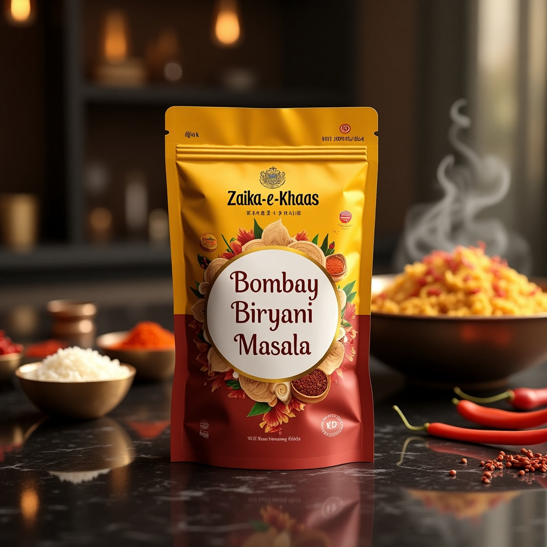 Zaika-e-Khaas Bombay Biryani Masala – Royal Aroma, Authentic Taste