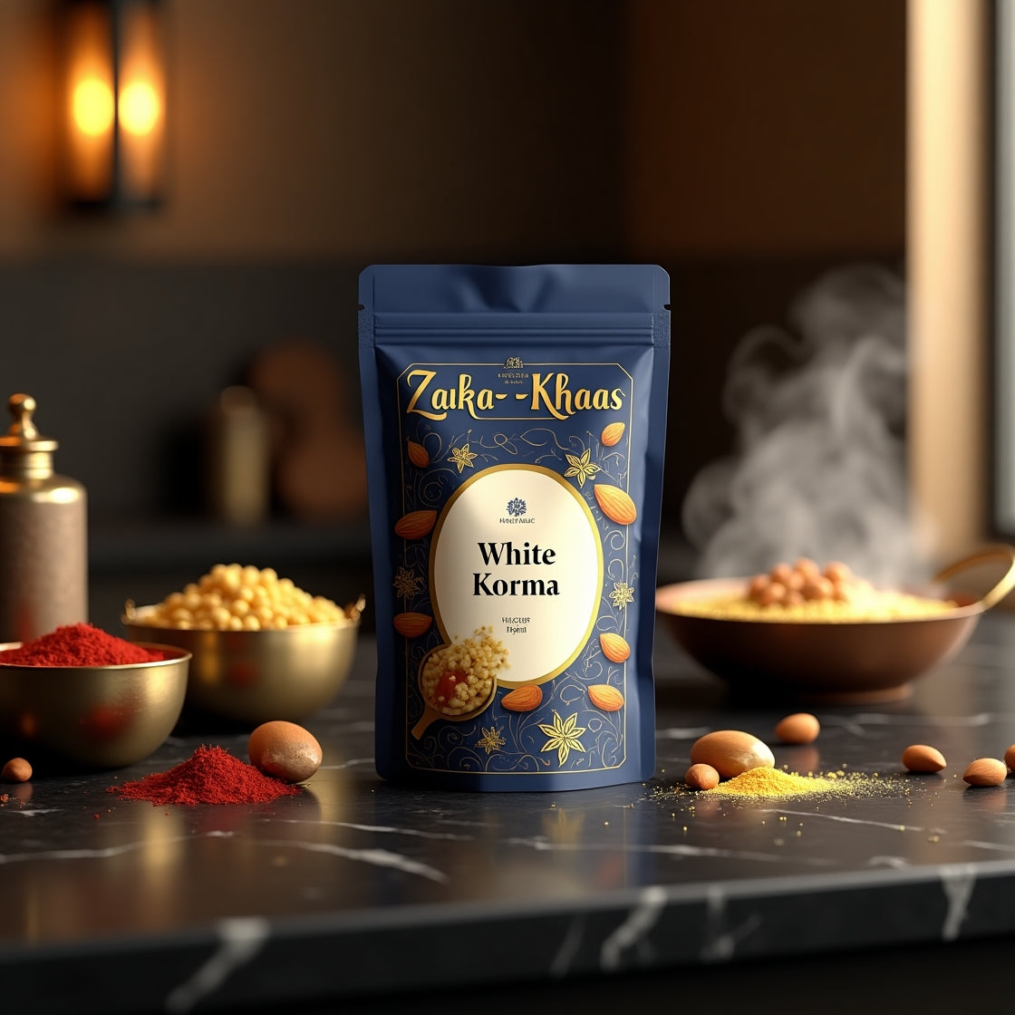 Zaika-e-Khaas White Karahi Masala – Creamy, Spicy & Truly Irresistible