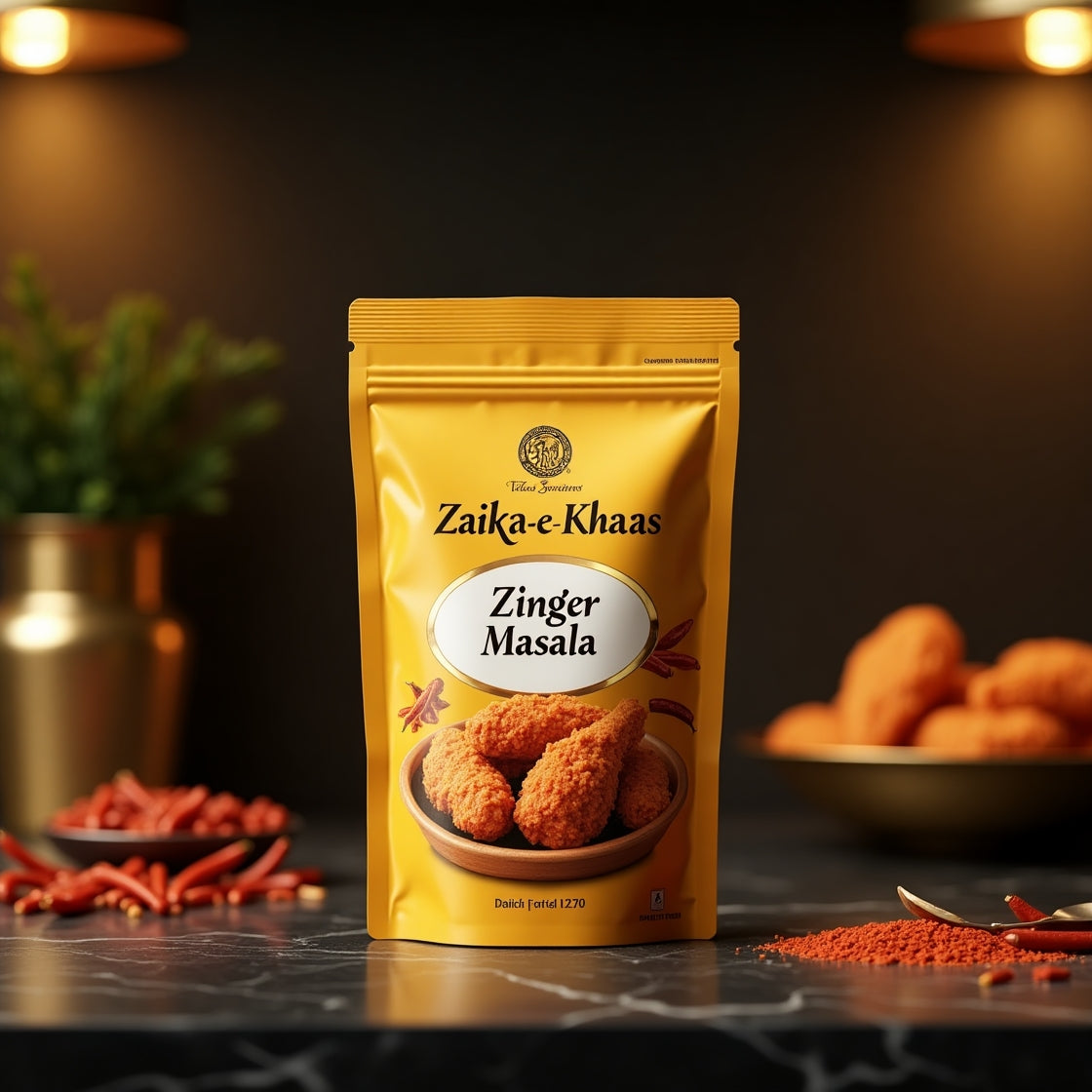 Zaika-e-Khaas Zinger Masala – Crispy, Spicy & Crunchy Fried Chicken Mix