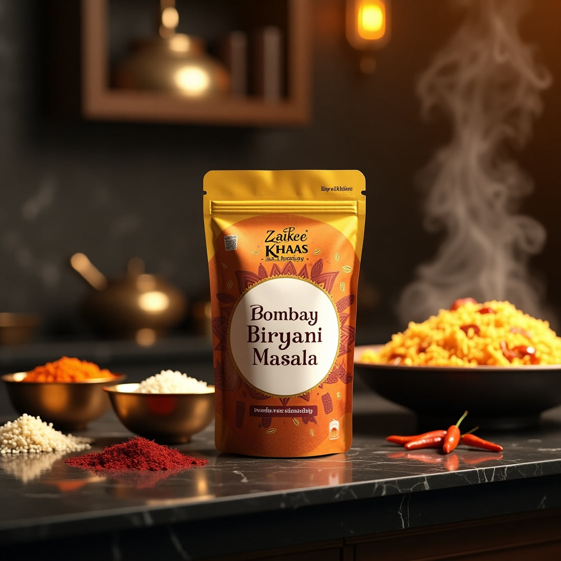 Zaika-e-Khaas Bombay Biryani Masala – Royal Aroma, Authentic Taste