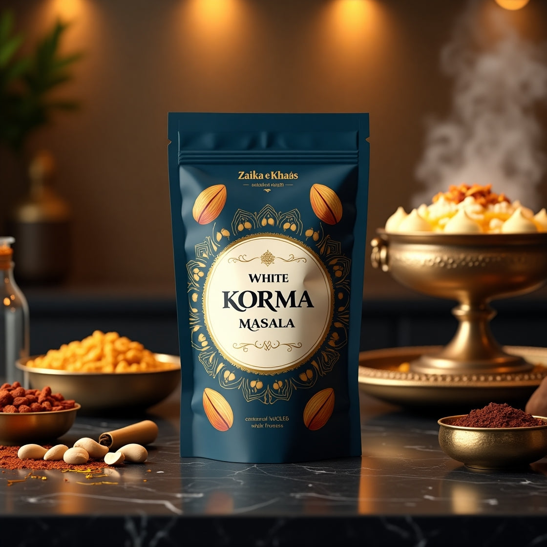 Zaika-e-Khaas White Karahi Masala – Creamy, Spicy & Truly Irresistible