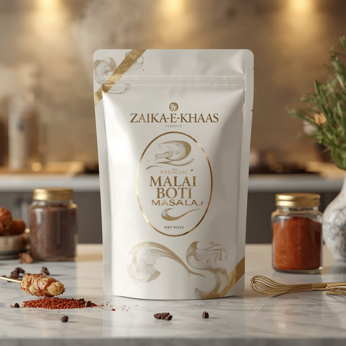 Zaika-e-Khaas Malai Boti Masala – Creamy, Mild & Flavorful Spice Mix for BBQ & Grill
